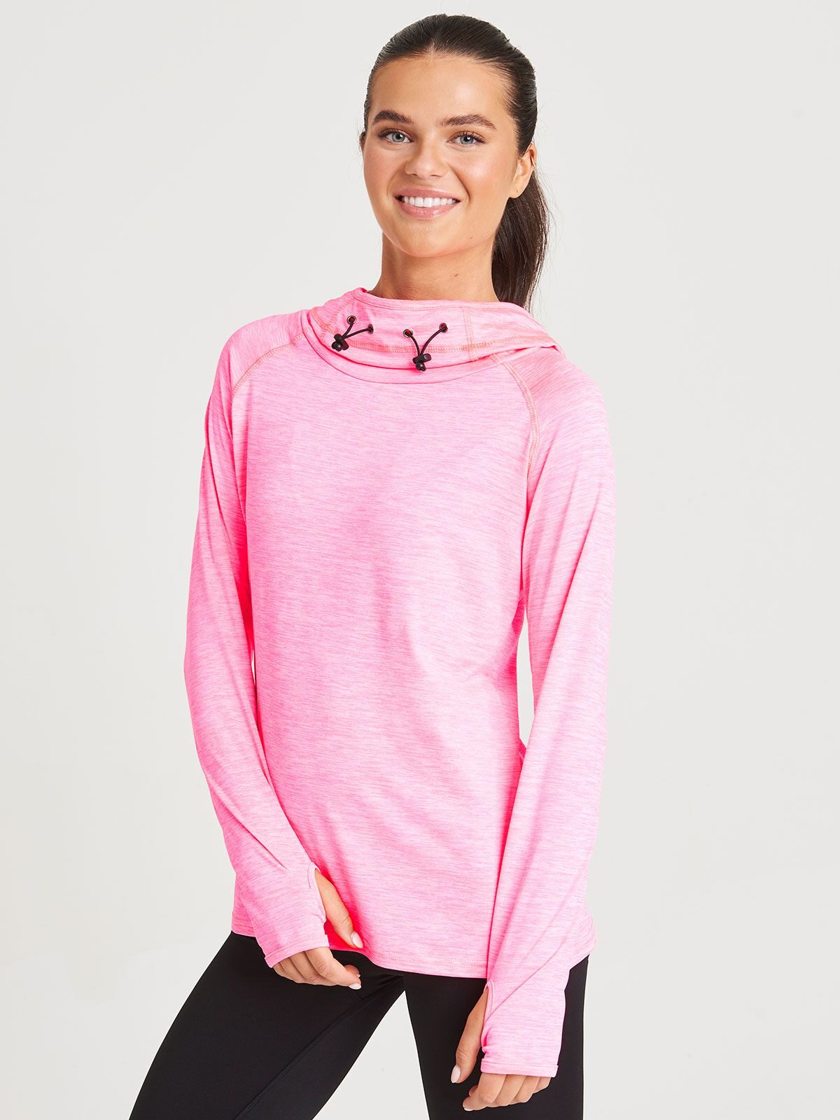 Girlie Cool Cowl Neck Top