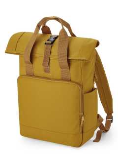 Recycled Twin Handle Roll-Top Laptop Backpack