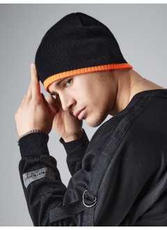 Two-Tone Pull-On Beanie