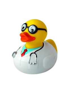 Squeaky duck, professor