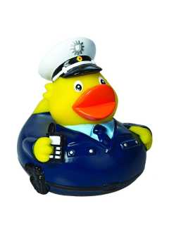 Squeaky duck, policeman
