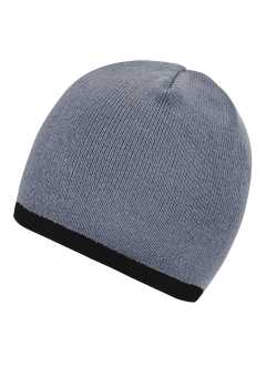 Beanie with Contrasting Border