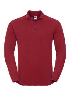 Adults' Long Sleeve Classic Cotton Polo